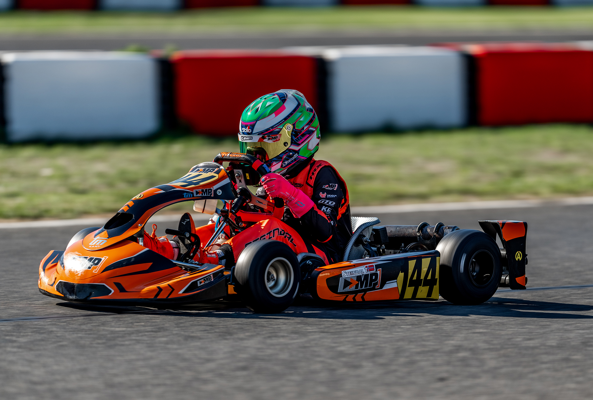Fast-paced Theo Steindal misses out on a podium finish in the Final at Viterbo in the last round of the Italian ACI Karting Championship